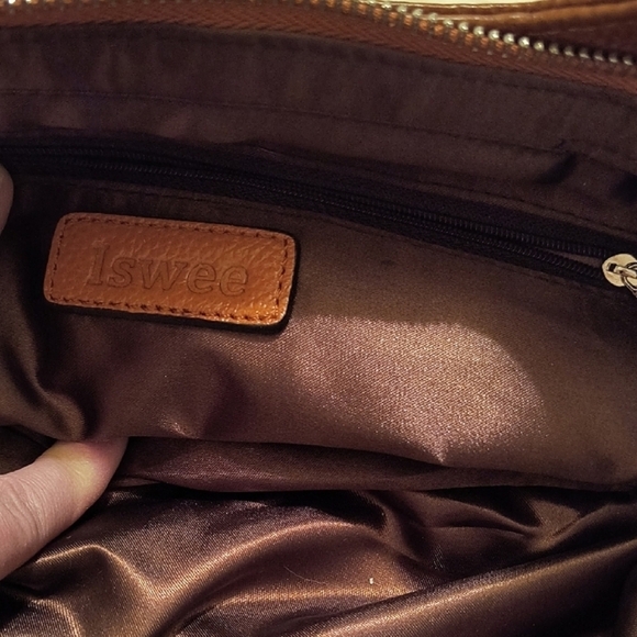 1swee Brown Leather Handbag - Picture 2 of 5